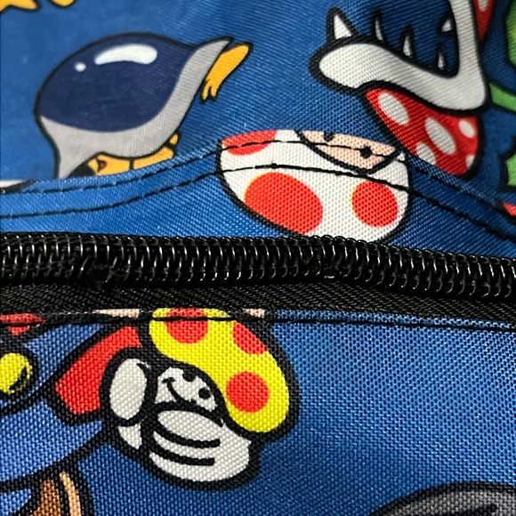 Nintendo Super Mario Kids Backpack - Blue and Red - Picture 9 of 9